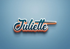 Cursive Name DP: Juliette