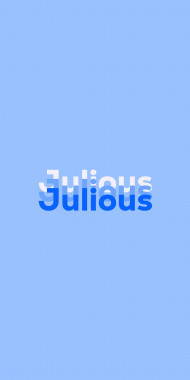 Name DP: Julious