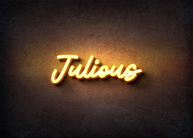 Glow Name Profile Picture for Julious