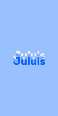 Name DP: Juluis