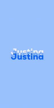 Name DP: Justina