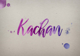 Kachan Watercolor Name DP