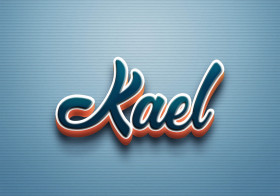 Cursive Name DP: Kael