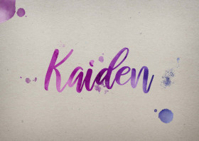 Kaiden Watercolor Name DP