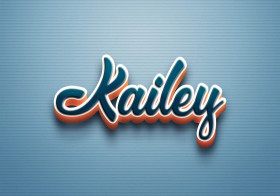 Cursive Name DP: Kailey