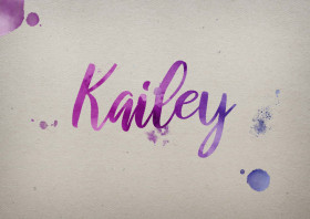 Kailey Watercolor Name DP