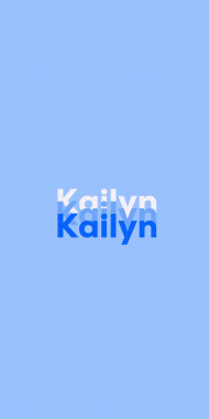 Name DP: Kailyn