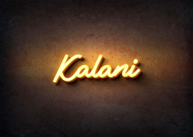 Glow Name Profile Picture for Kalani