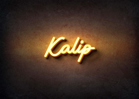 Glow Name Profile Picture for Kalip