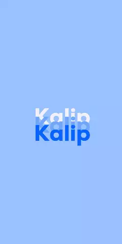 Name DP: Kalip