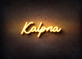 Glow Name Profile Picture for Kalpna