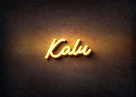 Glow Name Profile Picture for Kalu