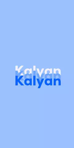 Name DP: Kalyan