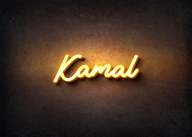 Glow Name Profile Picture for Kamal