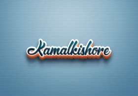 Cursive Name DP: Kamalkishore