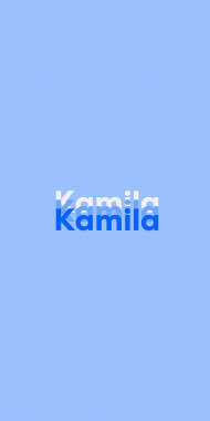 Name DP: Kamila