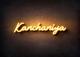 Glow Name Profile Picture for Kanchaniya