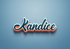 Cursive Name DP: Kandice