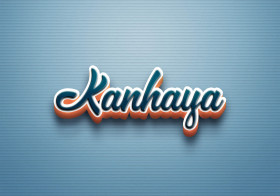 Cursive Name DP: Kanhaya