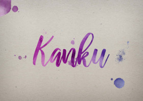 Kanku Watercolor Name DP