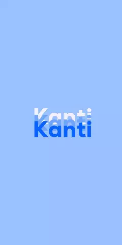 Name DP: Kanti