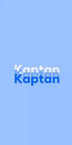 Name DP: Kaptan