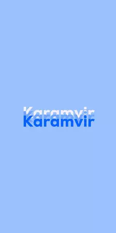 Name DP: Karamvir