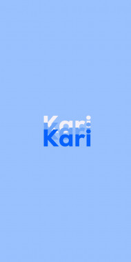 Name DP: Kari