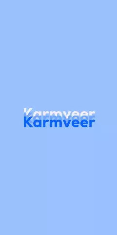 Name DP: Karmveer