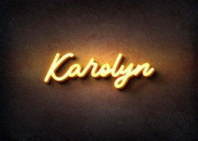 Glow Name Profile Picture for Karolyn