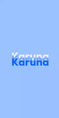 Name DP: Karuna
