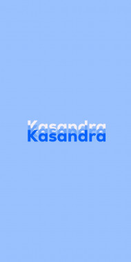 Name DP: Kasandra
