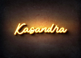 Glow Name Profile Picture for Kasandra