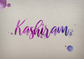 Kashiram Watercolor Name DP