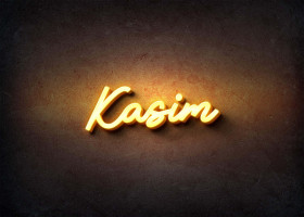 Glow Name Profile Picture for Kasim