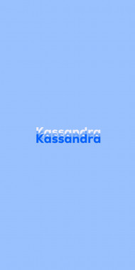 Name DP: Kassandra