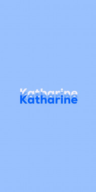 Name DP: Katharine