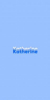Name DP: Katherine