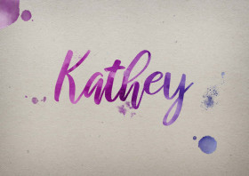 Kathey Watercolor Name DP
