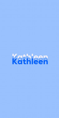 Name DP: Kathleen