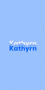 Name DP: Kathyrn