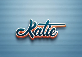 Cursive Name DP: Katie