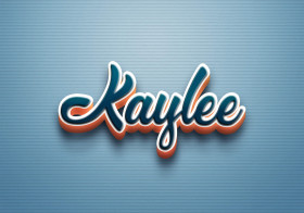 Cursive Name DP: Kaylee