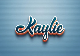 Cursive Name DP: Kaylie