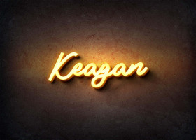 Glow Name Profile Picture for Keagan