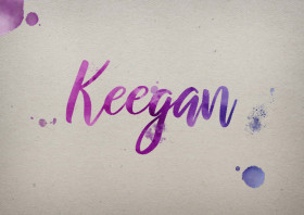 Keegan Watercolor Name DP