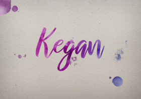 Kegan Watercolor Name DP