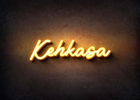 Glow Name Profile Picture for Kehkasa
