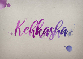 Kehkasha Watercolor Name DP