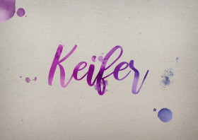 Keifer Watercolor Name DP